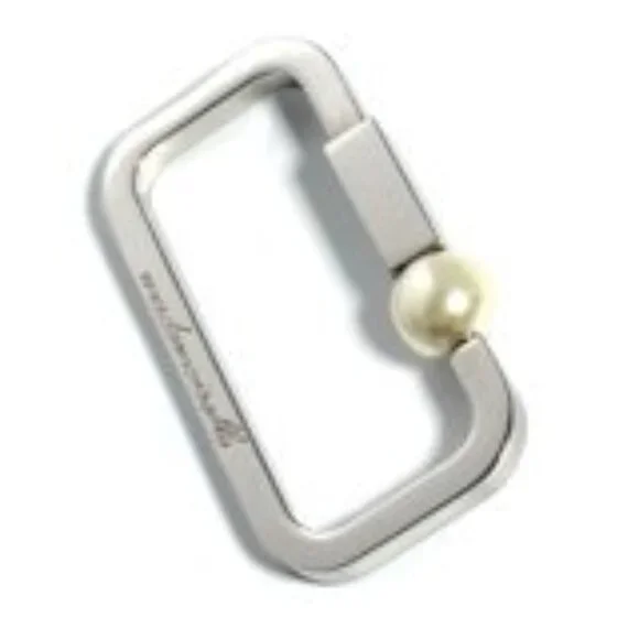 Chanel Women's Key Holder Ring Faux Pearl - Picture 3 of 9